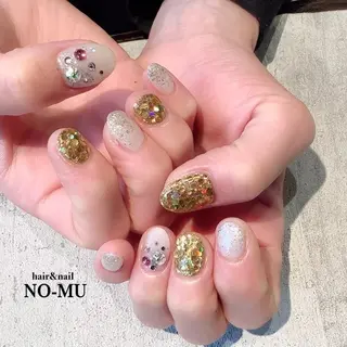 ネイル hair＆nail NO-MU所属・hair＆nail NO-MUのネイルデザイン