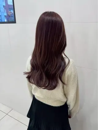 ロング 竹脇 美奈のヘアスタイル