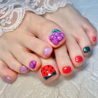 ネイル Total Beauty Salon CURE 津田沼店所属・イエティ .のネイルデザイン