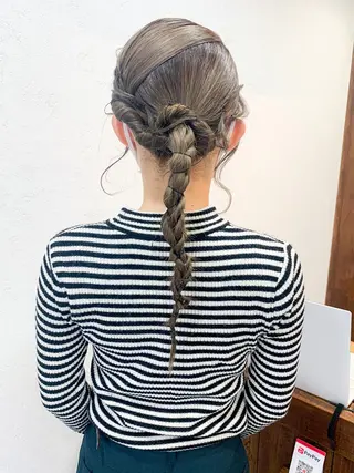 セミロング IDEA 柏の葉KOILRINKGARAGE所属・お洒落満足度 ◎💮井上のヘアスタイル