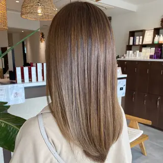 ロング カラー 高木 櫻のヘアスタイル