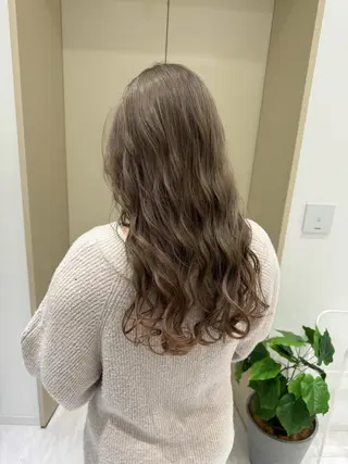 ロング カラー 透明感カラー ボブ ミディアム 齊木勇人のヘアスタイル