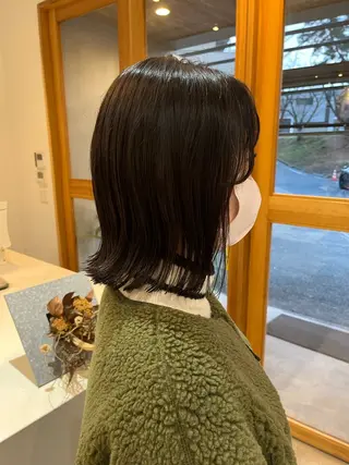 ミディアム 🐰FERIA 北千里 🐰のヘアスタイル