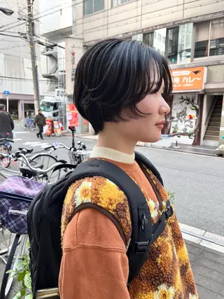 ショート ショート/パーマ/ カラー/FUKOのヘアスタイル