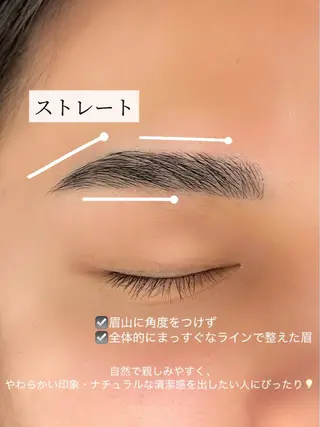 アイブロウ men'sアイブロウ まつ毛パーマ/さちのマツエク・マツパデザイン