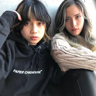 ミディアム カラー 髪質改善 ami byAbsoのヘアスタイル