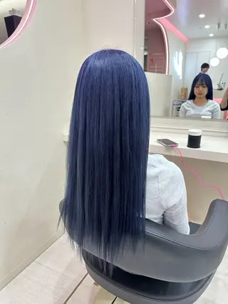 ロング カラー ヘアアレンジ 🎀 yuuka🎀のヘアスタイル