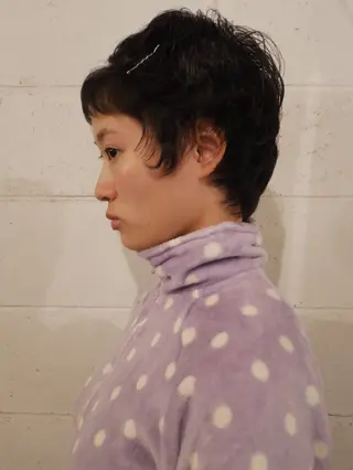 ショート CACHÉ NAKAZAKI所属・CACHÉ わっちょのヘアスタイル