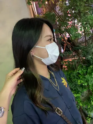 ロング カラー なぽ ❤︎ y2k/韓国nailのネイルデザイン