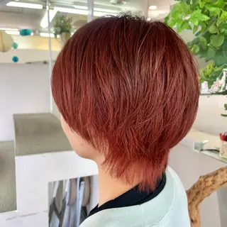 ショート カラー 山田 里美のヘアスタイル