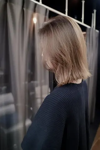 ショート 髪質改善ストレート Lyricのヘアスタイル