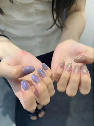 ネイル GRANDE大須 Cecil💜のネイルデザイン