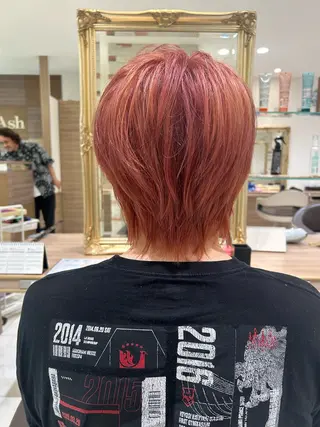 カラー メンズ パーマ/ハイトーン 🌀中川航亜🌀のヘアスタイル