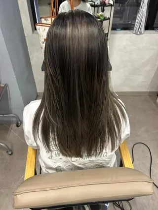 ロング カラー 新宿/美髪矯正 髪質改善/韓国風山本のヘアスタイル