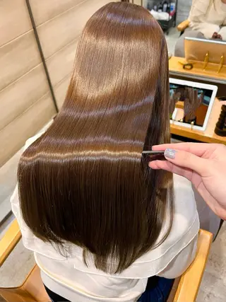 ロング youres hair WEST所属・ウルトワ髪質改善 ディレクター/熊倉都のヘアスタイル