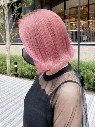 ミディアム カラー 塩川 和弥のヘアスタイル