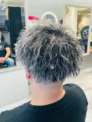 パーマ メンズ メンズ特化/パーマ/ フェードWATARUのヘアスタイル