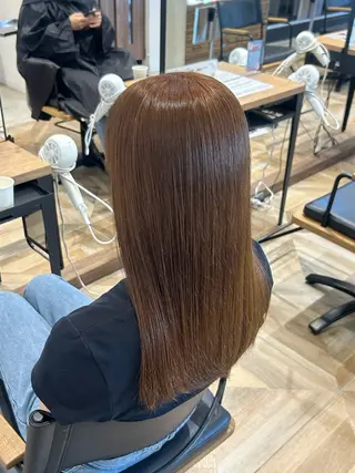 カラー 🫧ナナ_ 髪質改善_カラー🍑のヘアスタイル