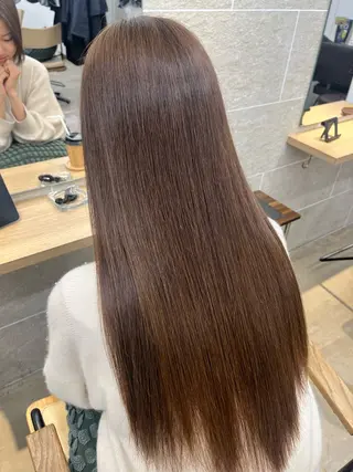 カラー 中野 茉莉のヘアスタイル