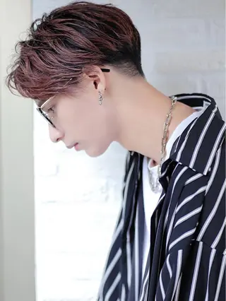 カラー メンズ Soleria /ソレリア所属・Soleria 田中慎一のヘアスタイル