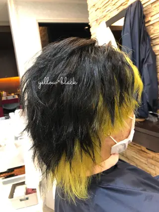 ショート カラー 小山 雄大のヘアスタイル