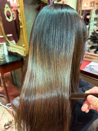 ロング 【レイヤー/韓国風 /髪質改善】RINのヘアスタイル