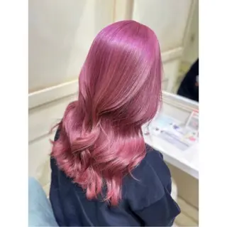 ロング カラー 💖ブリーチ/暖色 𝐘𝐮𝐢💖のヘアスタイル