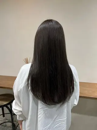 ロング オカベ ショウマのヘアスタイル