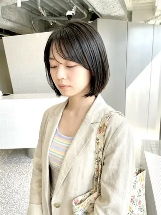 ショート カラー イサミ カズヒロのヘアスタイル