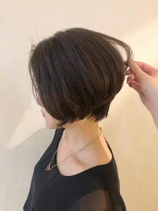 ショート カラー 💫期間限定価格💫 似合わせカット🧚のヘアスタイル