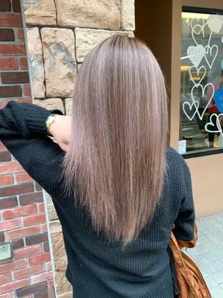 セミロング カラー パーマ ヘアアレンジ メンズ キッズ ネイル マツエク・マツパ 酸性ストレート 髪質改善大槻勇樹のヘアスタイル