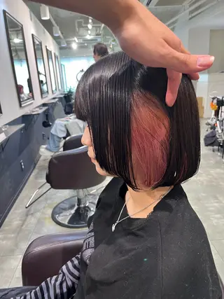 ショート カラー 🌈カラー特化 ハイトーンけいと🌈のヘアスタイル