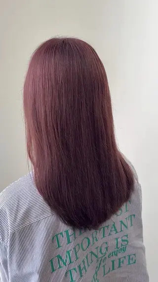 カラー 上島 彩のヘアスタイル