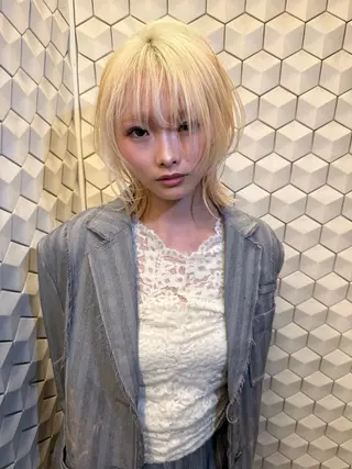 カラー 大阪梅田カラーモデル 募集中🦋sayaのヘアスタイル
