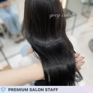 ロング カラー 艶髪・透明感カラー・ 韓国ヘア・Yuriのヘアスタイル