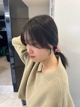 ミディアム カラー ✨髪質改善✖︎韓国 レイヤー✨ナカムラのヘアスタイル