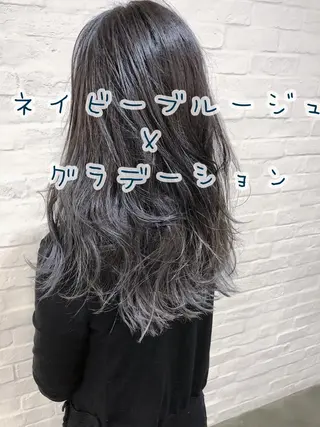 ロング カラー 似合わせ専門美容師 なかじまのヘアスタイル