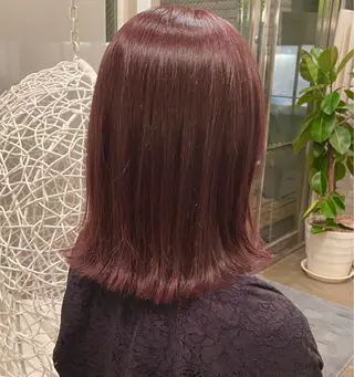 ミディアム カラー 毛利 拓夢のヘアスタイル