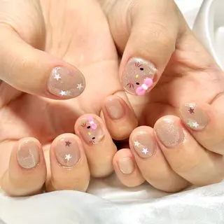 ネイル OKIKA所属・【OKIKA】 らん🦖🌈🧡のマツエク・マツパデザイン