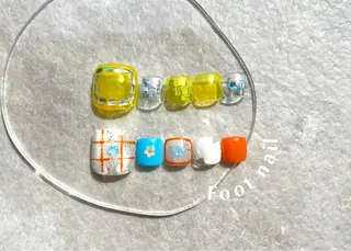 ネイル 0203ムニムサン 💙Airiのネイルデザイン