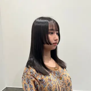 ミディアム カラー GO TODAY SHAiRE SALON 原宿本店所属・ボブ/レイヤー/ ハッシュカット/河内のヘアスタイル