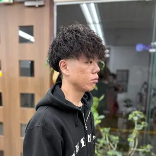 ショート パーマ メンズ メンズパーマの達人 / タカシマダイスケのヘアスタイル