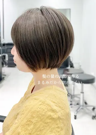 ショート カラー 似合わせ専門美容師 なかじまのヘアスタイル