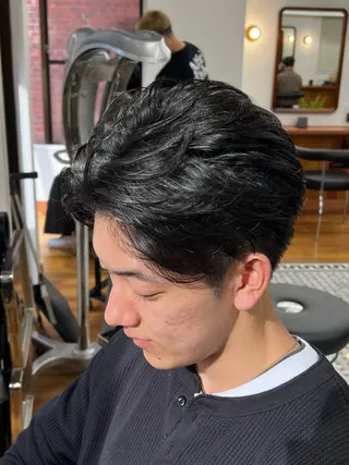 ショート メンズ メンズカット✂️ スキンフェード伊藤陸のヘアスタイル