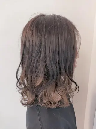 ミディアム カラー デザインカラー髪質 改善Lilithのその他イメージ
