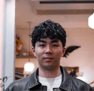 ショート カラー パーマ メンズ 🔗メンズサロン🔗 Kieのヘアスタイル