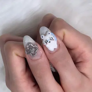 ネイル 🐕‍🦺Yappy 💗A-tanのネイルデザイン