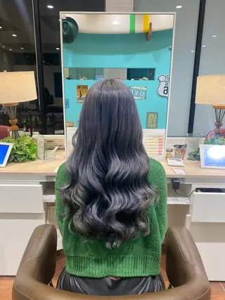 ロング カラー ヘアアレンジ ho nokaのヘアスタイル