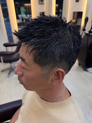 ショート メンズ 東田 篤希のヘアスタイル