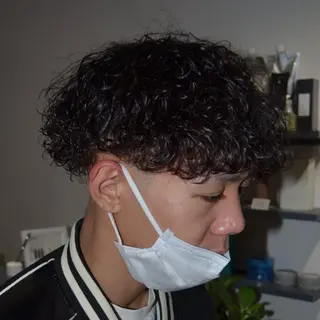 パーマ メンズ 梅田/メンズ専門 ／加地光尊のヘアスタイル